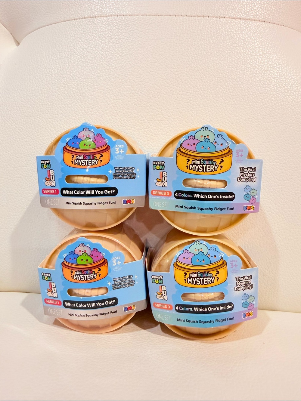 RMS The Mini Squishy Mystery Dumplings Bundle lot 4          Series.1 & Series.3